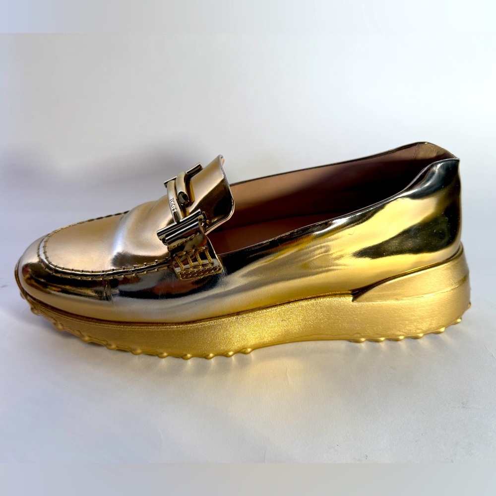 TOD'S HAPPY MOMENTS by ALBER ELBAZ Patent Leather Loafers